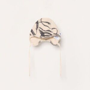 Organic Ribbed Helmet Cap - Wind